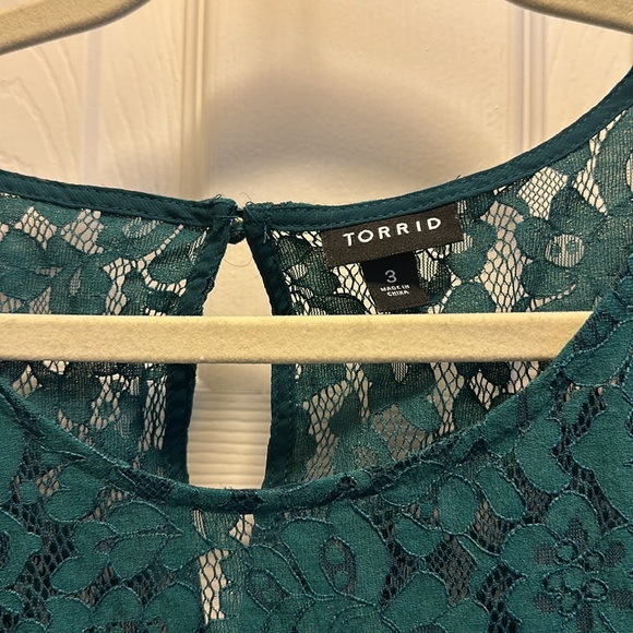 Torrid Lace Blouse - Picture 3 of 4
